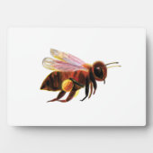 Honey Bee Flying Fotoplatte (Vorderseite)