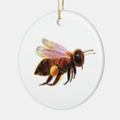 Honey Bee Flying Keramik Ornament (Links)