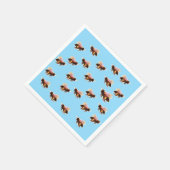 Honey Bee Flying Napkins Serviette (Ecke)