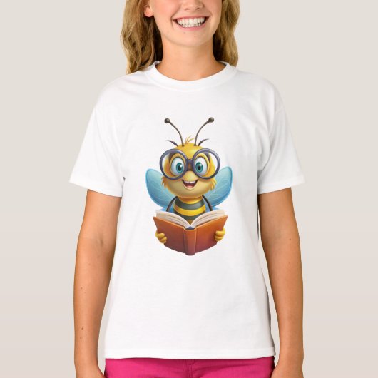 Honey Bee Funny T - Shirt (Vorderseite)