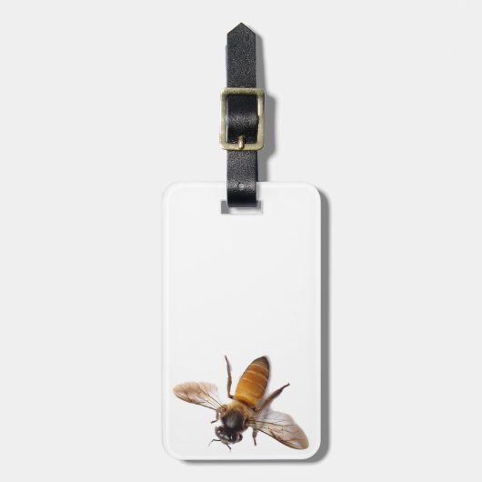 Honey Bee Gepäckanhänger (Vorderseite vertikal)