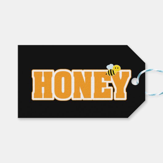 HONEY BEE GESCHENKANHÄNGER (Vorderseite (Horizontal))