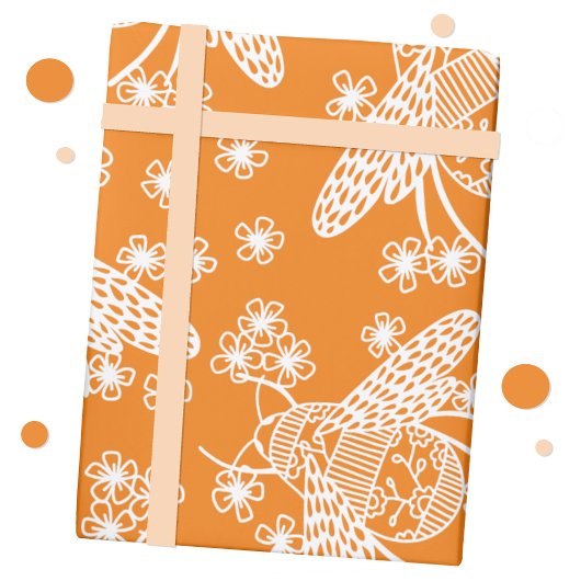 Honey Bee Geschenkpapier