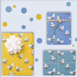 Honey Bee Geschenkpapier Set