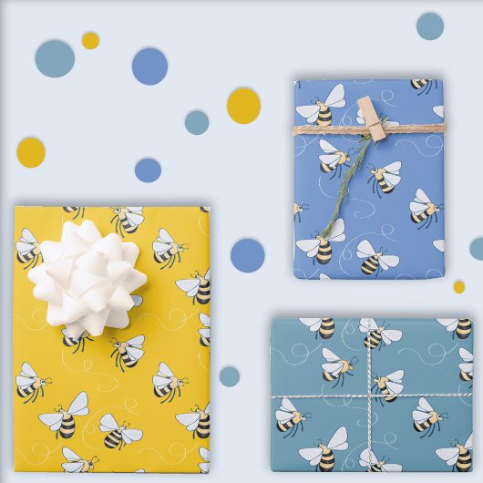 Honey Bee Geschenkpapier Set