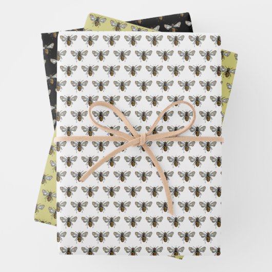 Honey Bee Geschenkpapier Set (Beispiel)