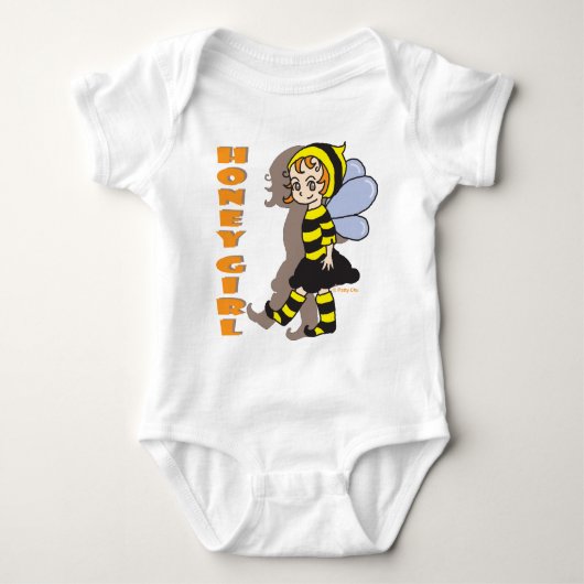 Honey Bee Girl Shirt (Vorderseite)