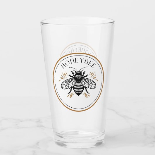 Honey Bee Glas (Vorderseite)