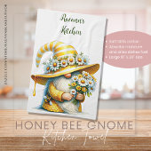 Honey Bee Gnome Kitchen Handtücher