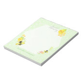 Honey Bee Green Notizblock (Rotiert)