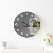 Honey Bee Große Wanduhr (Zuhause)