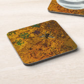 Honey Bee Hard Plastic Untersetzer (Linke Seite)