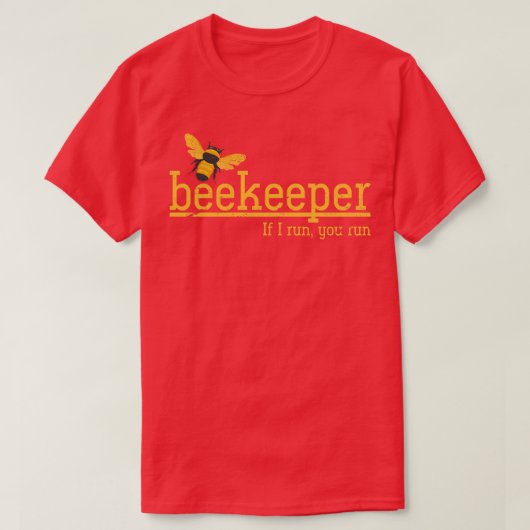 Honey Bee Hobby Funny Beekeeper T-Shirt (Design vorne)