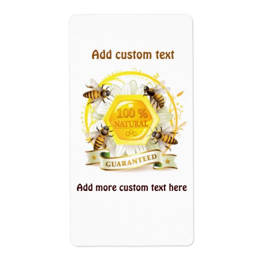 Honey Bee Honey Seller Beekeeper Apiarist (Vorne)