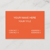 Honey Bee Honeycomb Beekeeper Visitenkarte (Rückseite)