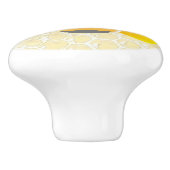 Honey Bee Honeycomb Bee's Hive Cabinet Knobs Keramikknauf (Seitenansicht)