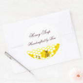 Honey Bee Honeycomb Custom Soap Label Stickers (Umschlag)