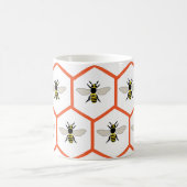 Honey Bee Honeycomb Niedlich Beekeeper Kaffeetasse (Mittel)