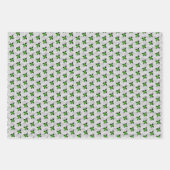 Honey Bee Honeycomb Wrapping Paper Set 3 Geschenkpapier Set (Vorderseite 2)