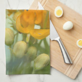 Honey Bee im Frühling Küchentuch (Viertel Falte)