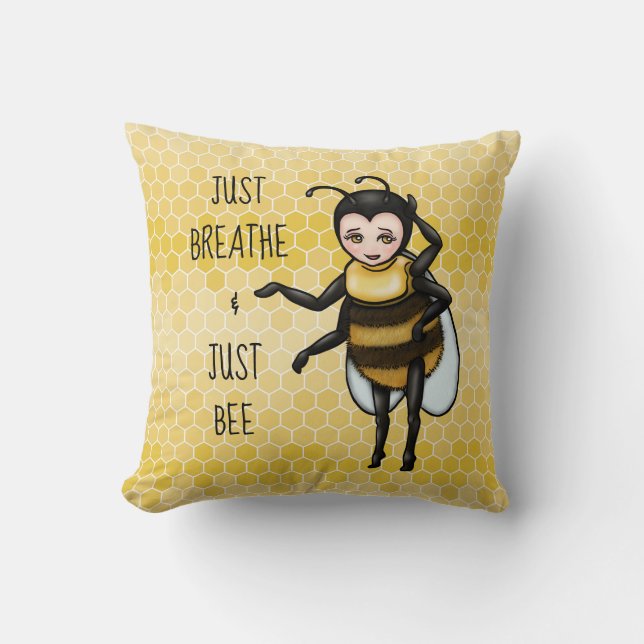 Honey Bee Just Breathe & Just Bee Kissen (Vorderseite)