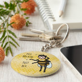 Honey Bee Just Breathe & Just Bee Schlüsselanhänge Schlüsselanhänger (Seite)