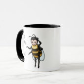Honey Bee Just Breathe & Just Bee Tasse (Vorderseite Links)