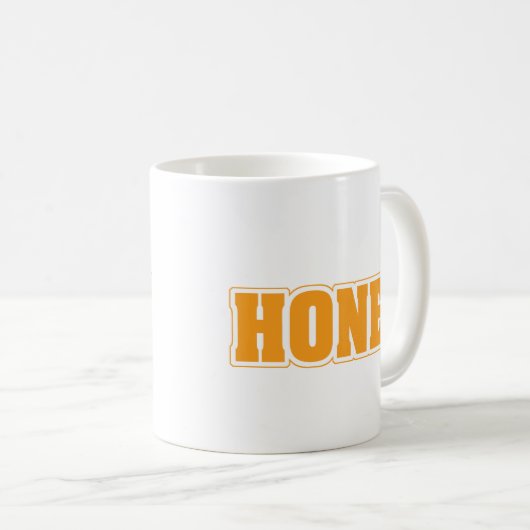 HONEY BEE KAFFEETASSE (VorderseiteRechts)