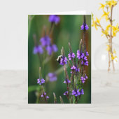 Honey Bee Karte (Gelbe Blume)