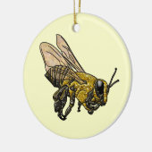 Honey Bee Keramik Ornament (Links)