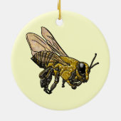 Honey Bee Keramik Ornament (Hinten)
