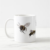 Honey Bee Keramik Tasse (Links)