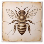 Honey Bee Keramik Tile Fliese (Vorderseite)