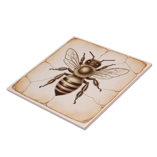 Honey Bee Keramik Tile Fliese (Seite)