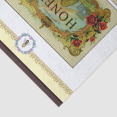 Honey Bee Labels Seidenpapier (Ausschnitt)