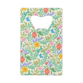 Honey Bee, Ladybug, Butterfly, Dragonfly & Blume Geldbeutel Flaschenöffner (Rückseite)