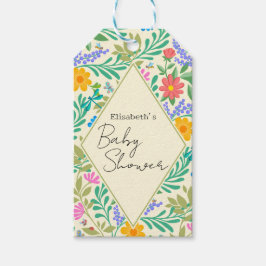 Honey Bee, Ladybug, Butterfly, Dragonfly & Blume Geschenkanhänger