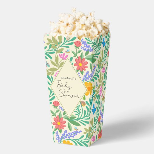 Honey Bee, Ladybug, Butterfly, Dragonfly & Blume Geschenkschachtel (Geplatzt)