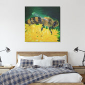 Honey Bee Leinwanddruck (Insitu (Schlafzimmer))