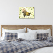 Honey Bee Leinwanddruck (Insitu (Schlafzimmer))