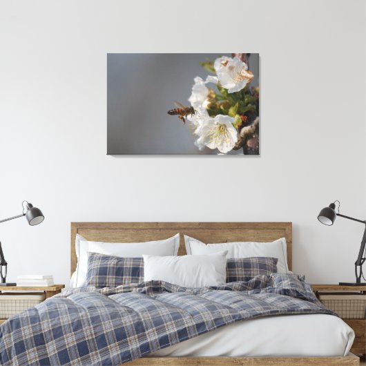 Honey Bee Leinwanddruck (Insitu (Schlafzimmer))