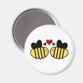 Honey Bee Liebe Magnet (Vorderseite/Rückseite)