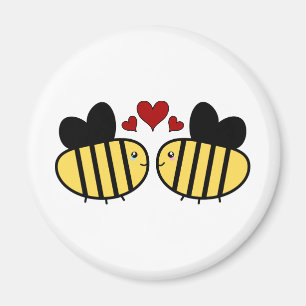 Honey Bee Liebe Magnet
