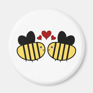 Honey Bee Liebe Magnet