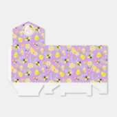 Honey Bee Lila Geschenkschachtel (Ungefaltet)