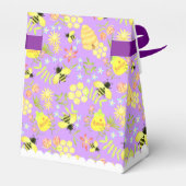 Honey Bee Lila Geschenkschachtel (Rückseite)