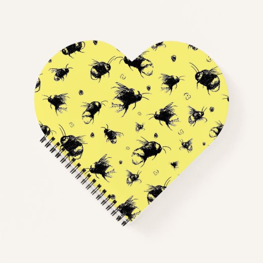 Honey Bee Lover Notebook - Geschenk für sie Notizblock (Vorderseite)