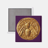 HONEY BEE MAGNET (Vorderseite/Rückseite)