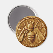 HONEY BEE MAGNET (Vorderseite/Rückseite)