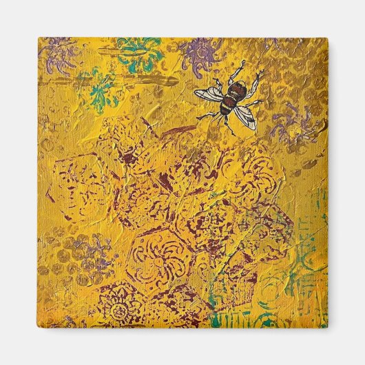 Honey Bee Magnet (Vorne)